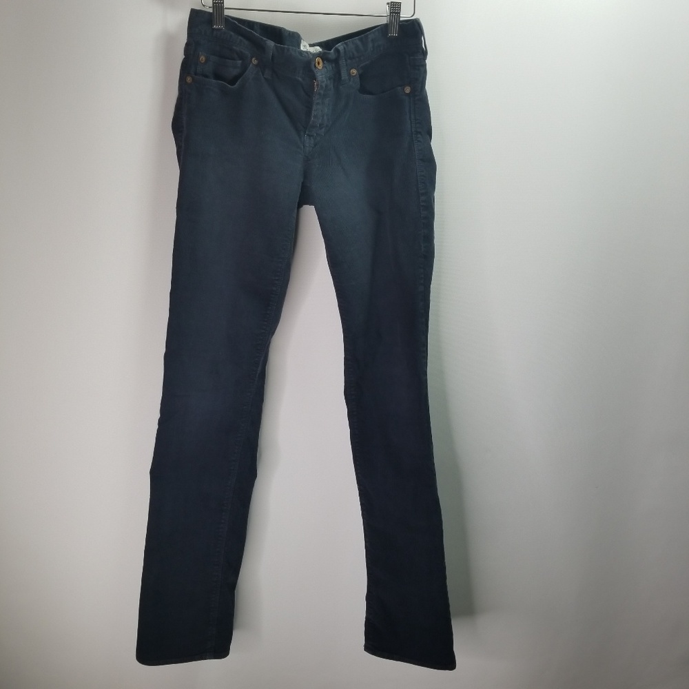 Madewell Blue Corduroy Pants